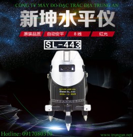 Máy thủy chuẩn laser 8 tia Sincon SL443