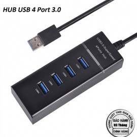 Hub USB 4 cổng 3.0, có công tắc