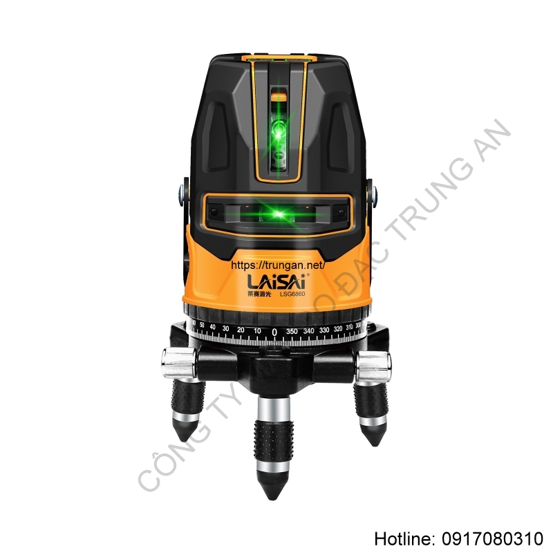 Máy cân bằng laser 5 tia xanh LAiSAi LSG6860D